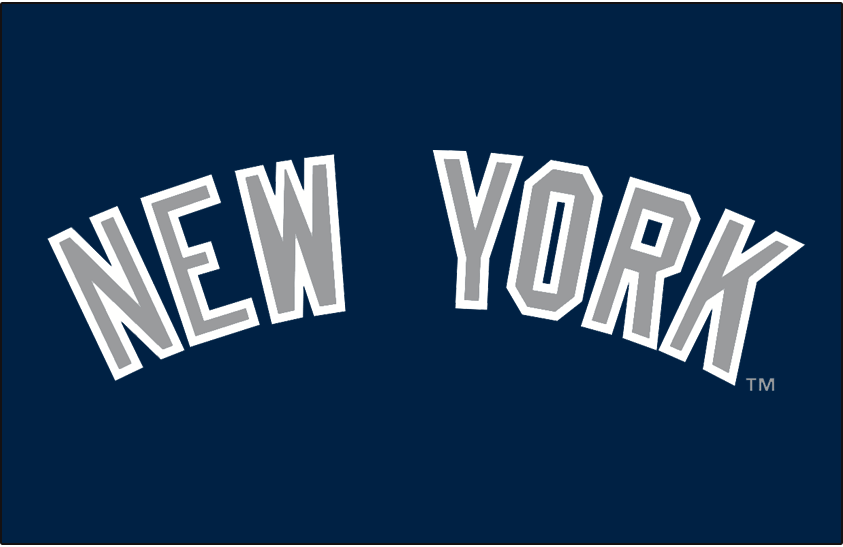 New York Yankees 2009-Pres Batting Practice Logo iron on heat transfer...